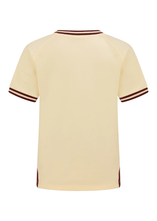 Lorna Jane Womens Team Player V-Neck Slim T-Shirt