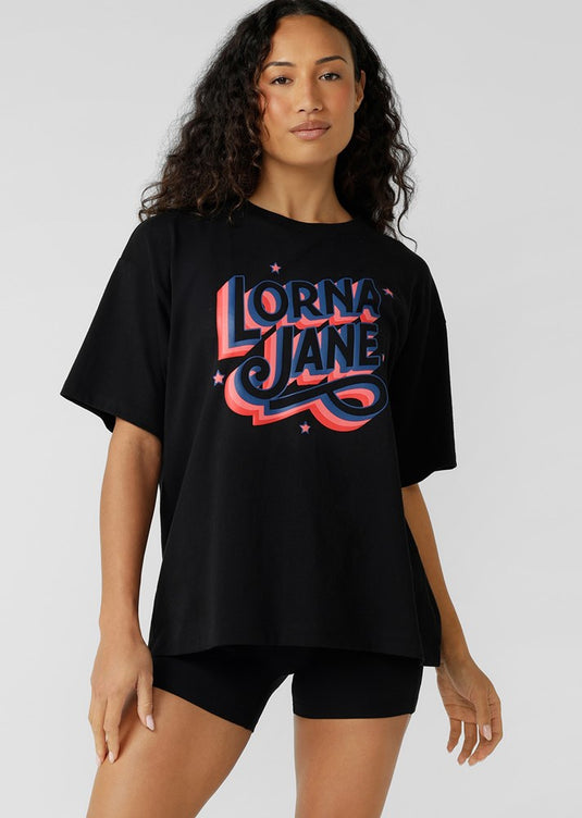 Lorna Jane Womens Active World Boyfriend T-Shirt