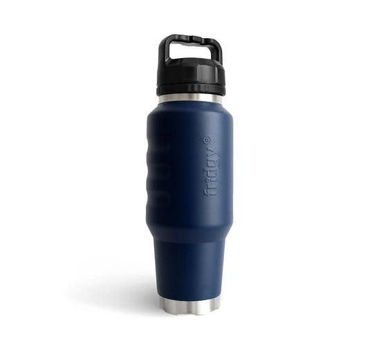 Fridgy 1L Cruise Bottle Guzzler - Navy Forge
