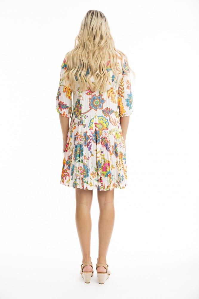 Load image into Gallery viewer, Orientique Le Monre Short Godet Dress
