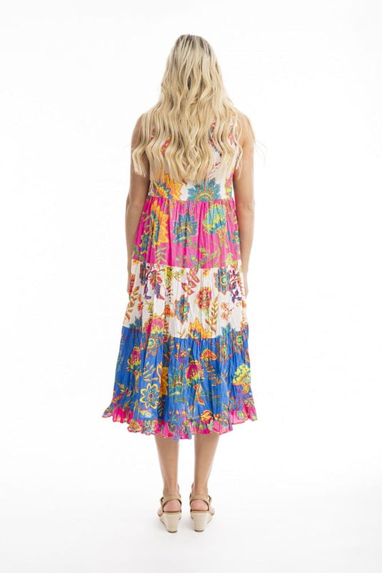 Orientique Le Monre Sleeveless Boho Dress