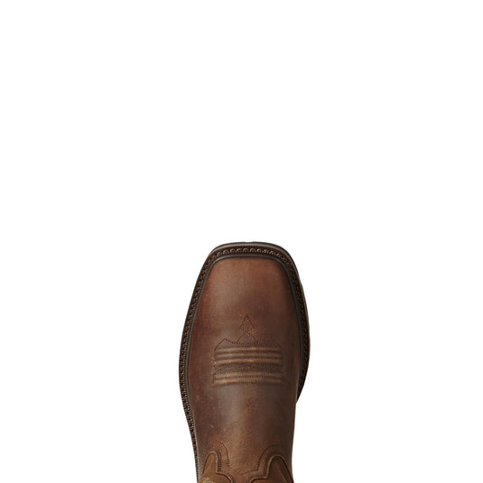 Ariat Mens Groundbreaker Wide Square Toe Steel Toe Boot