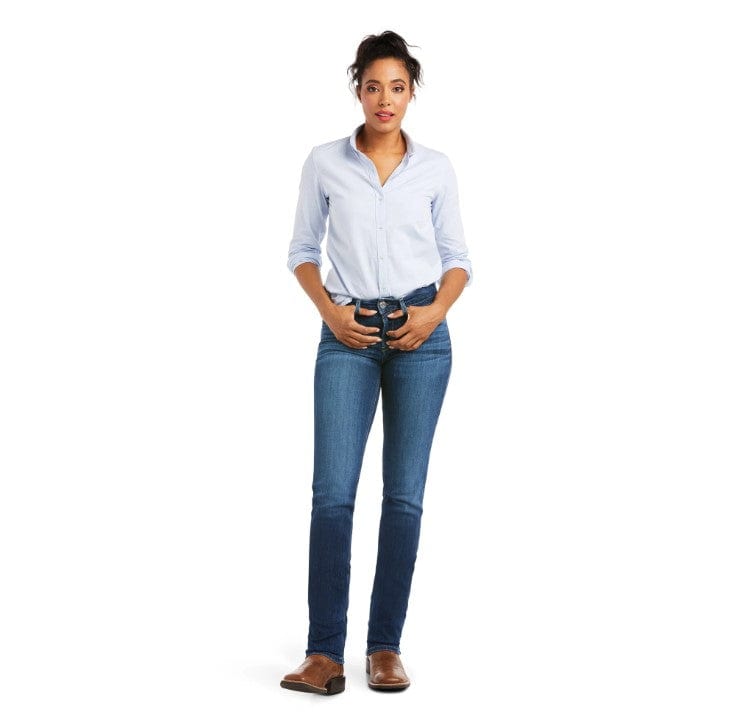 Load image into Gallery viewer, Ariat Womens R.E.A.L.™ Perfect Rise Abby Straight Leg Jeans
