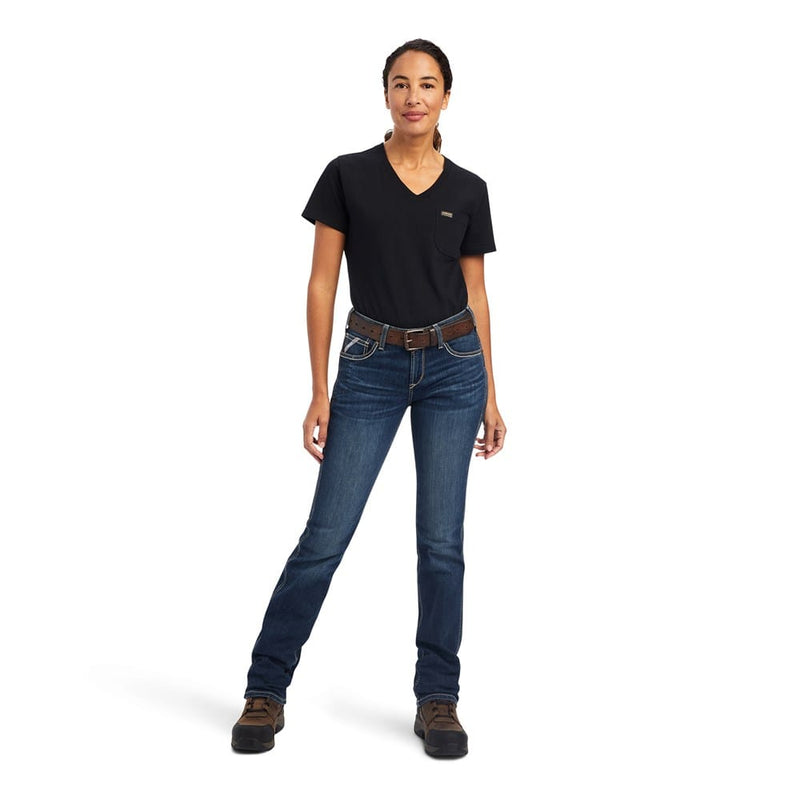 Load image into Gallery viewer, Ariat Womens Rebar Riveter Riveter Straight Jean
