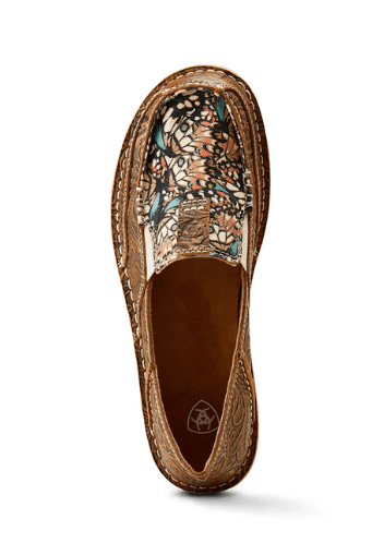 Load image into Gallery viewer, Ariat Womens Crusier Brown Floral Emboss/Mariposa
