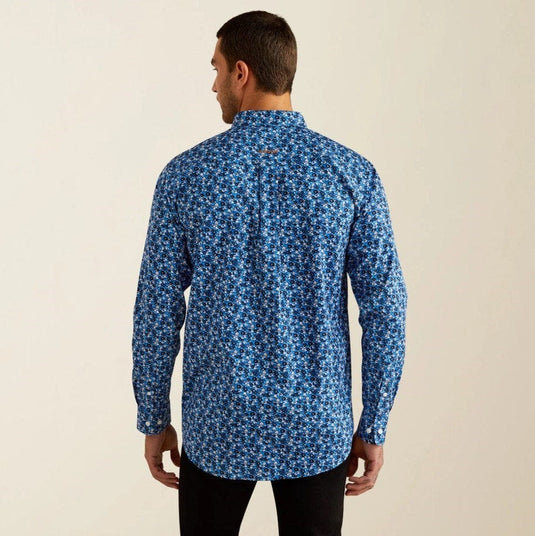 Ariat Mens Wrinkle Free Brighton Fitted Long Sleeve Shirt
