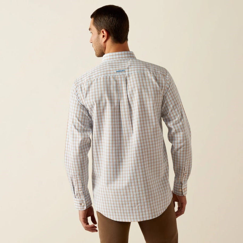 Load image into Gallery viewer, Ariat Mens Wrinkle Free Brendan Fitted Long Sleeve Shirt
