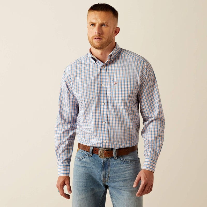 Load image into Gallery viewer, Ariat Mens Wrinkle Free Aaron Classic Fit Shirt
