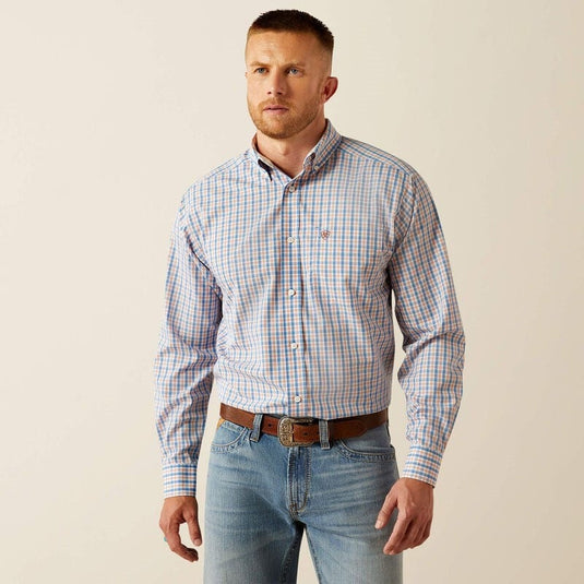 Ariat Mens Wrinkle Free Aaron Classic Fit Shirt
