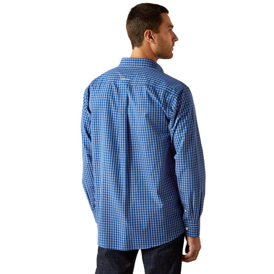 Ariat Mens Wrinkle Free Blair Fitted Long Sleeve Shirt