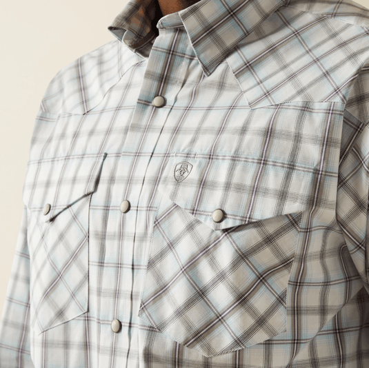 Ariat Mens Pro Series Worth Classic Fit Snap Front Shirt