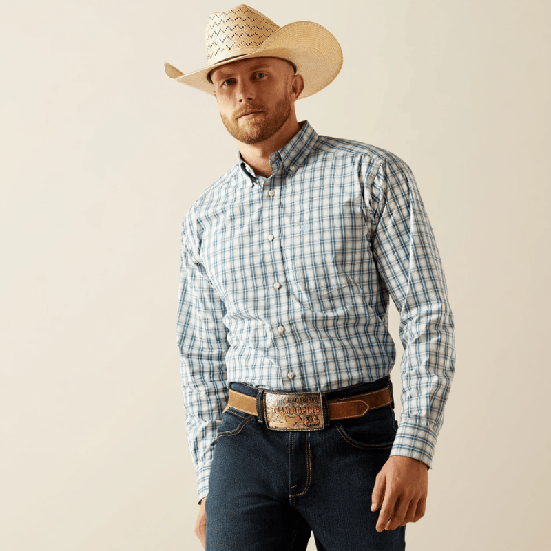 Load image into Gallery viewer, Ariat Mens Pro Series Shelton Long Sleeve Shirt
