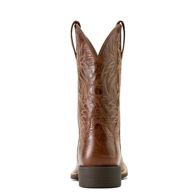 Load image into Gallery viewer, Ariat Mens Sport Western Wide Square Toe Cowboy Boot - Dark Tan
