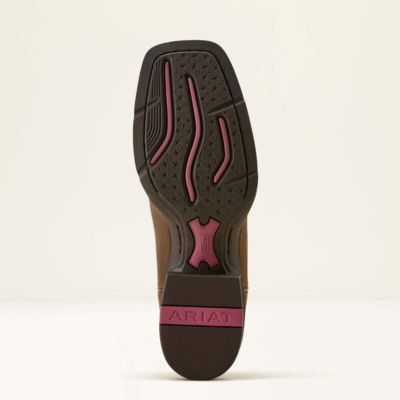 Load image into Gallery viewer, Ariat Womens Round Up StretchFit Wide Square Toe Western Boot
