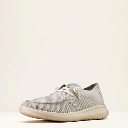 Ariat Womens Hilo Shoe - Light Grey Knit