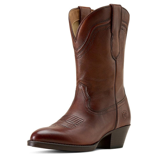 Ariat Womens Easton R Toe Western Boot