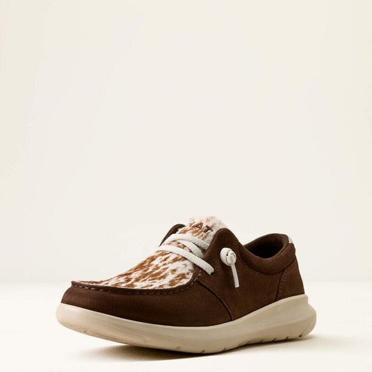 Ariat Womens Hilo - Coffee Been Speckled Cow Print