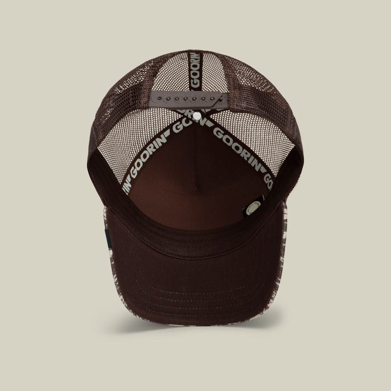 Load image into Gallery viewer, Goorin Bros Camo Engraved Bear Cap
