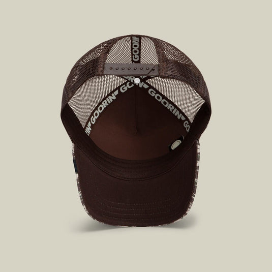 Goorin Bros Camo Engraved Bear Cap
