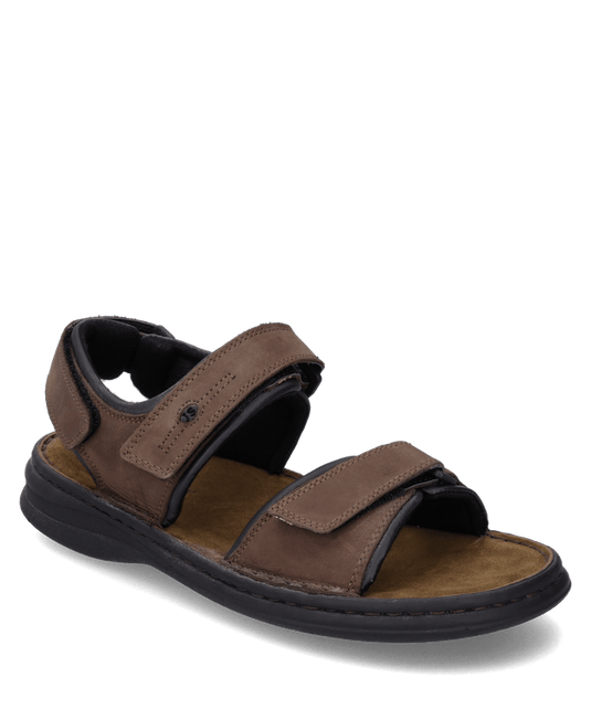 Josef Seibel Mens Rafe Sandel - Brasil/Schwarz