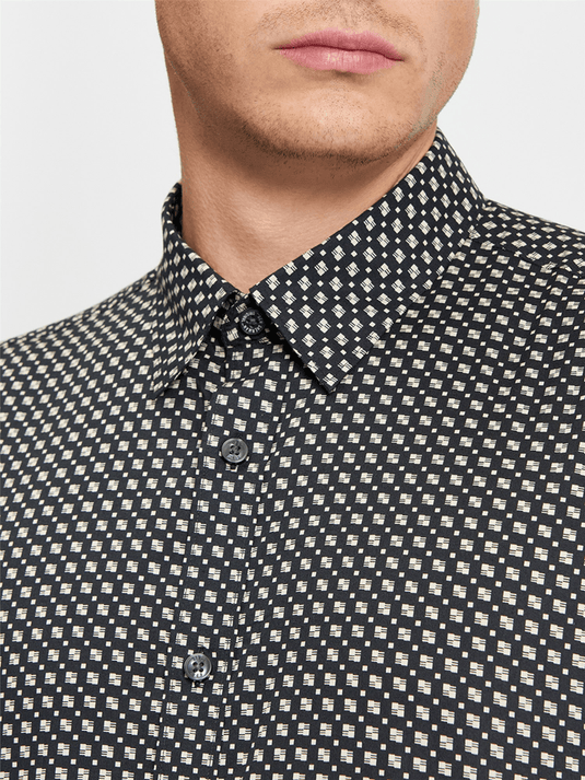 Ben Sherman Mono Block Print Shirt