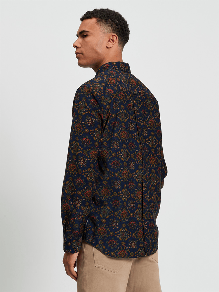 Load image into Gallery viewer, Ben Sherman Foulard Print Cord Shirt
