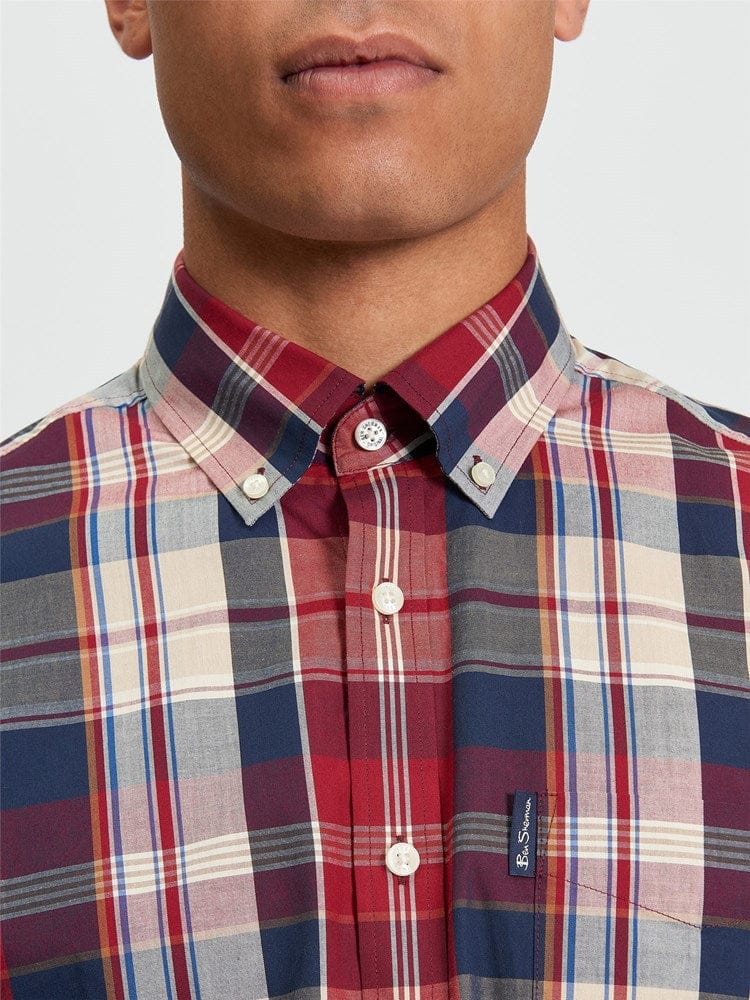 Load image into Gallery viewer, Ben Sherman Heritage Check Long Sleeve Shirt
