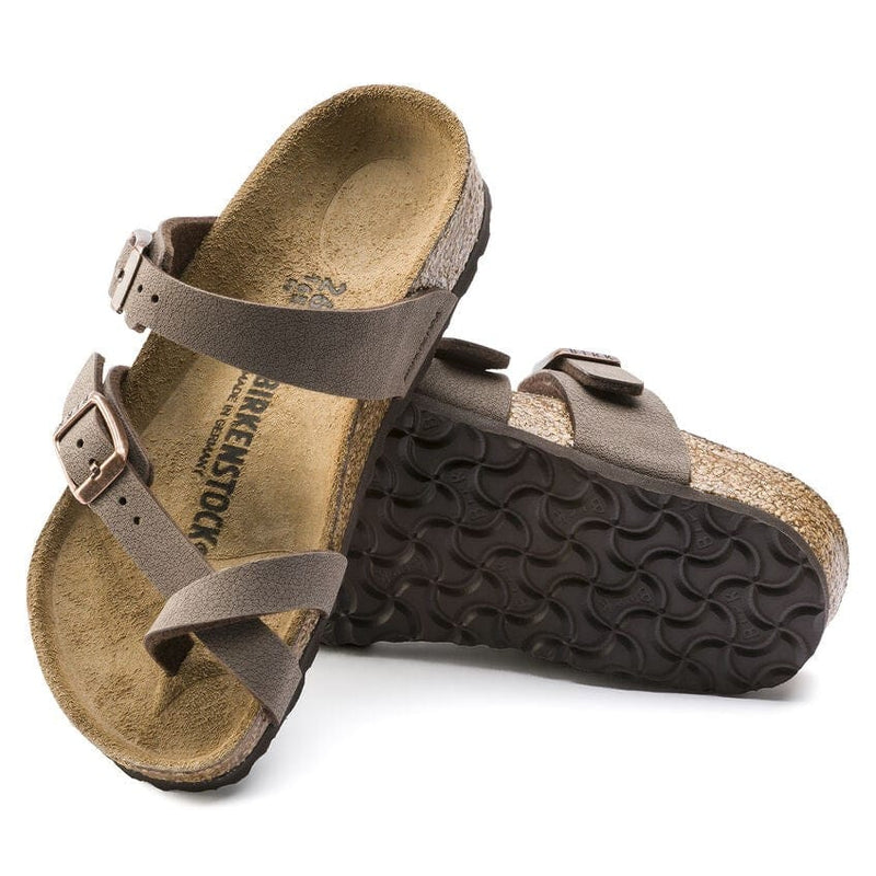 Load image into Gallery viewer, Birkenstock Mayari Kids Mocca BirkiBuc
