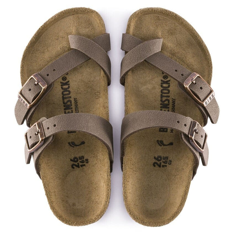 Load image into Gallery viewer, Birkenstock Mayari Kids Mocca BirkiBuc
