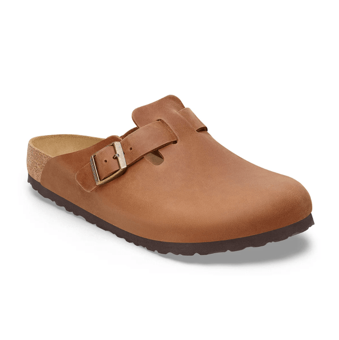 Birkenstock Boston Cognac Oiled Leather