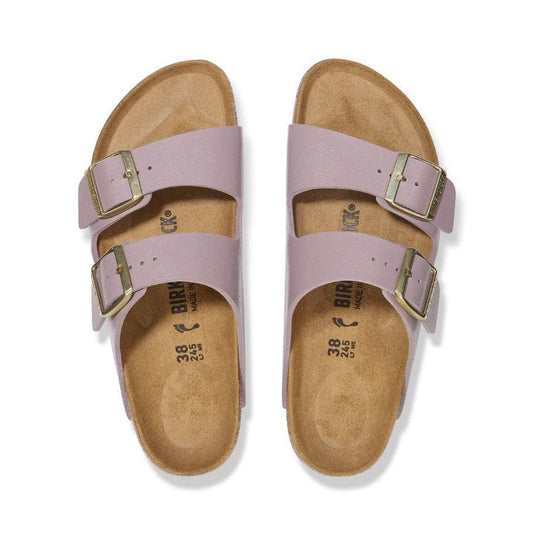 Birkenstock Arizona Graceful Faded Purple Birko-Flor - Narrow