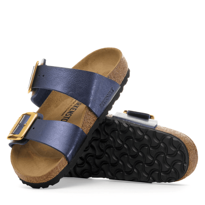 Load image into Gallery viewer, Birkenstock Sydney Cushion Buckle Graceful Midnight Birko-Flor
