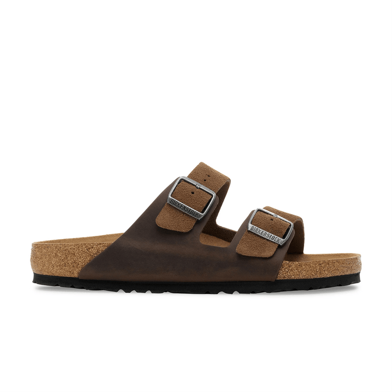 Load image into Gallery viewer, Birkenstock Arizona Dark Tea Oiled/Suede Leather
