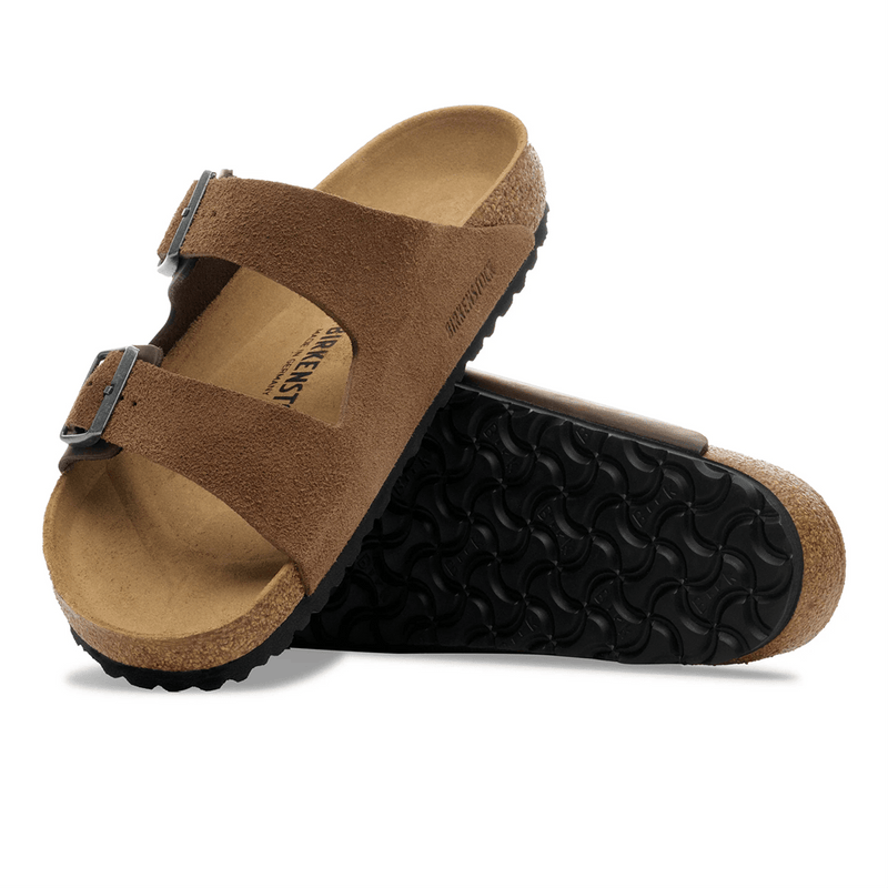 Load image into Gallery viewer, Birkenstock Arizona Dark Tea Oiled/Suede Leather
