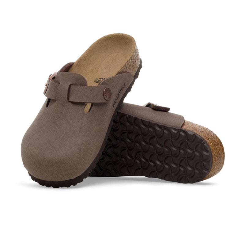 Load image into Gallery viewer, Birkenstock Boston Kids Mocca BirkiBuc - Big Sizes
