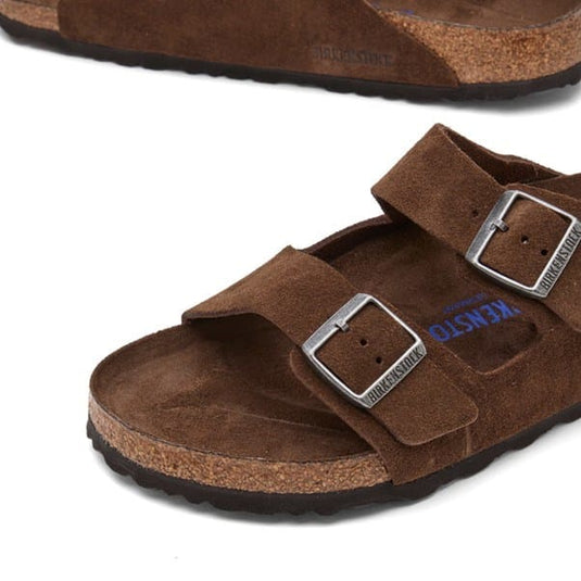 Birkenstock Arizona SFB Carafe Tonal Footbed Suede Leather