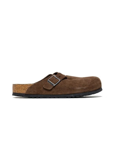 Birkenstock Boston SFB Carafe Tonal Footbed Suede Leather