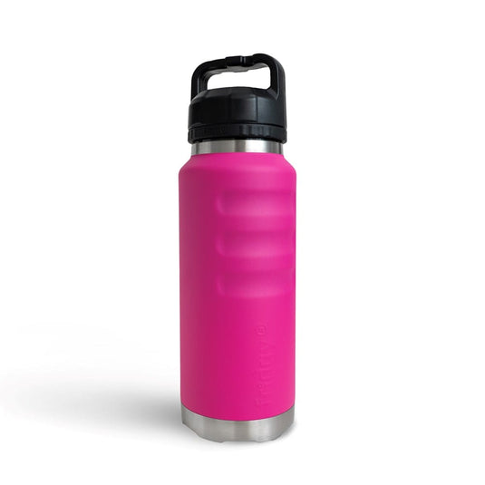 Fridgy 1080ml Grip Bottle Guzzler - Fiery Rose