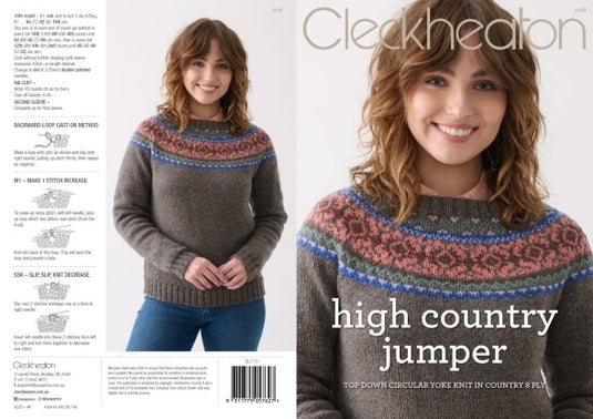 Cleckheaton High country jumper book