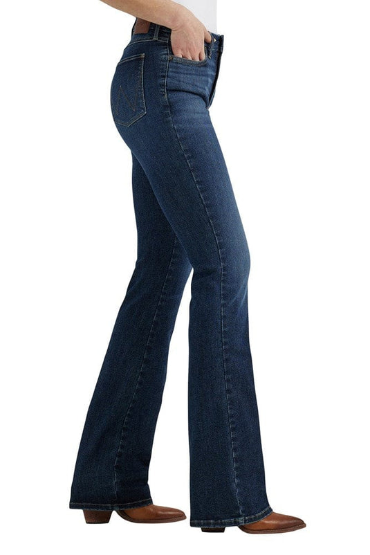 Wrangler Womens Bespoke High Rise Bootcut Jean
