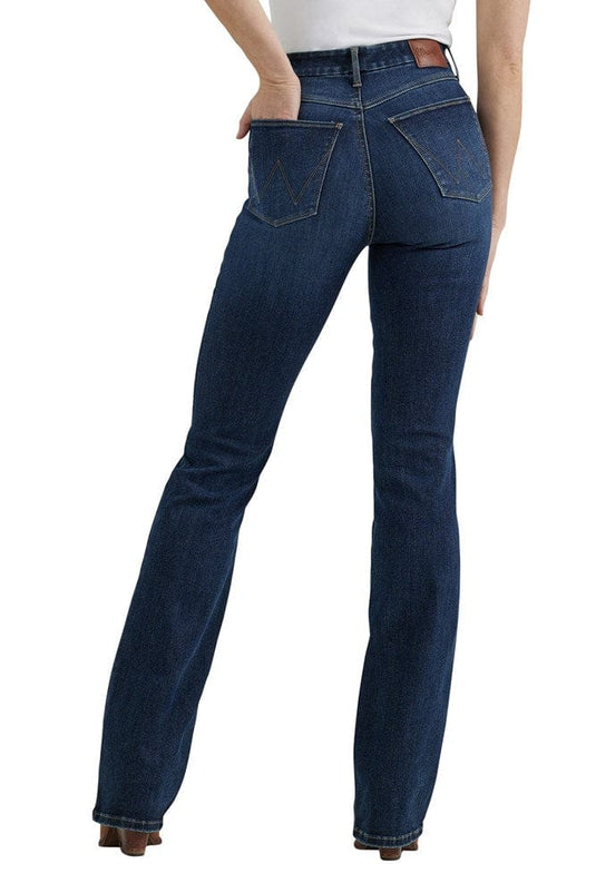 Wrangler Womens Bespoke High Rise Bootcut Jean