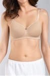 Load image into Gallery viewer, Amoena Womens Mara Padded Soft Bra - Light Nude
