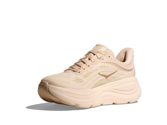 Hoka Womens Bondi 9 Running Shoe - Vanilla/Birch