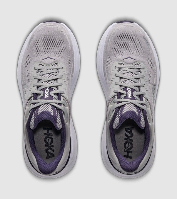 Load image into Gallery viewer, Hoka Mens Bondi 9 Running Shoe - Stellar Grey/Squid Ink
