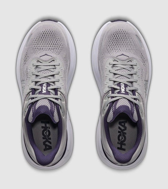 Hoka Mens Bondi 9 Running Shoe - Stellar Grey/Squid Ink