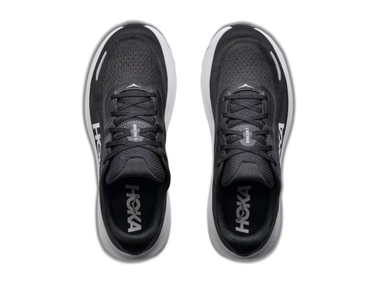 Hoka Mens Rincon 5 Wide Running Shoe - Black/White