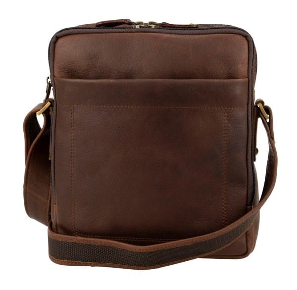 Load image into Gallery viewer, Franco Bonini Mens Leather Shoulder Bag
