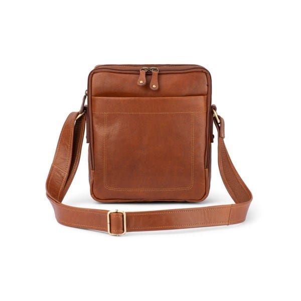 Load image into Gallery viewer, Franco Bonini Mens Leather Shoulder Bag
