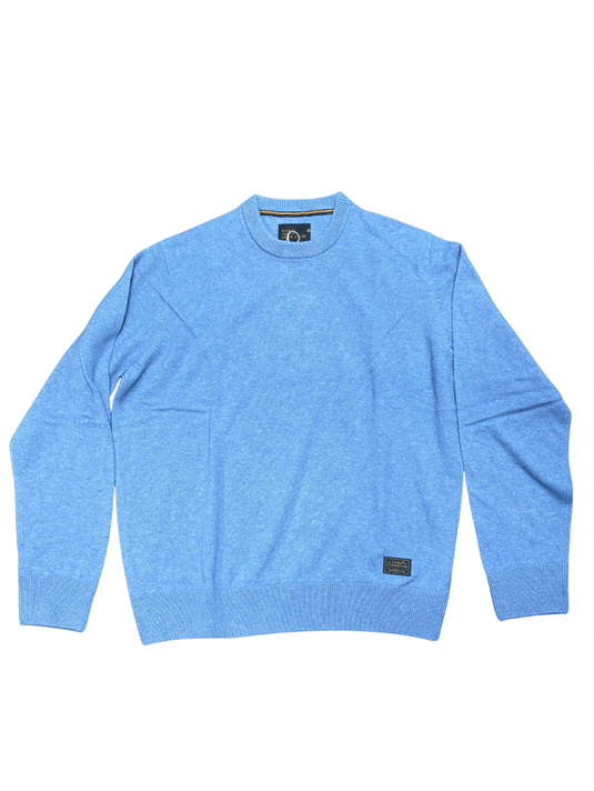 Signal Mens RiccoSI Sweater - Calm Blue Melange