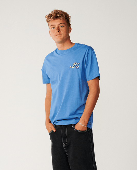 Rip Curl Mens Disorder Legacy Relaxed Tee - Riverside
